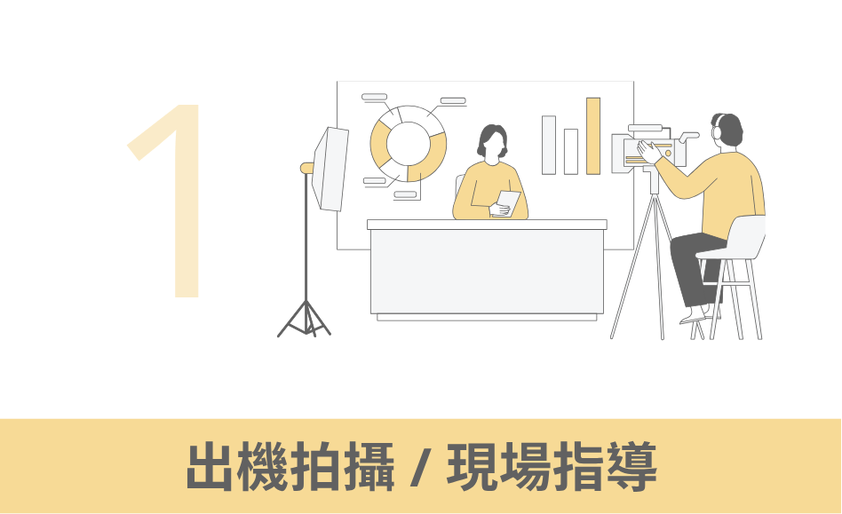 出機拍攝／現場指導